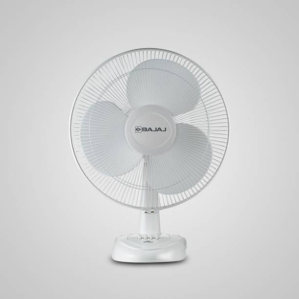BAJAJ Esteem 400 mm | Copper Motor | Silent Operation | High Speed with 1 Year Warranty Silent Operation Table Fan