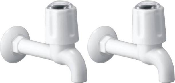 BATHONIX Premium PVC Long body Bib Cock for Kitchen, Bathroom Set of 1 Bib Tap Faucet