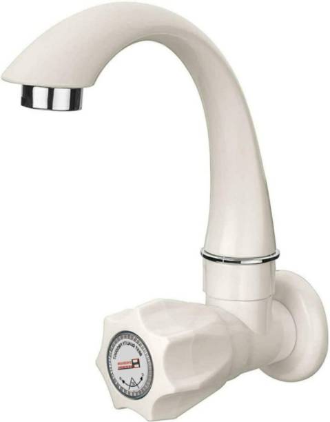 BATHONIX PVC Plastic Sink Cock Tap with Foam flow for Kitchen - Set of 1 Bib Tap Faucet