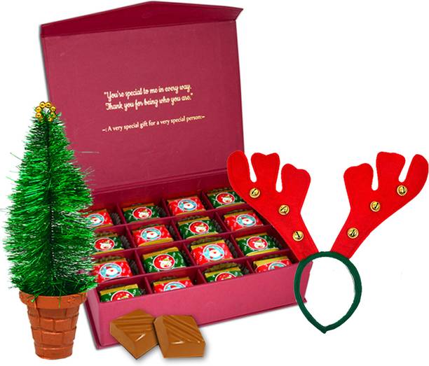 Midiron Christmas Chocolate Gift for Friends & Relative IZ08 Paper Gift Box