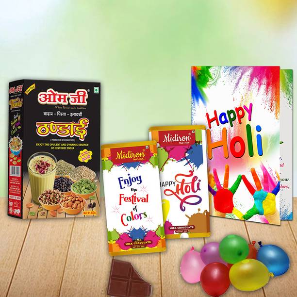 Midiron Holi Party Chocolate Combo for Relatives & Friends – Premium Celebration Pack Assorted Gift Box