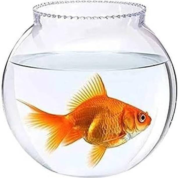 AIVYANSH 8 inchi Coller @a8 Round Ends Aquarium Tank