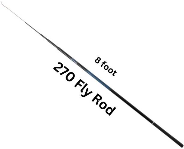 Abirs 8 ft fly fishing rod 270 cm 2.7 mtr Blue Fishing Rod