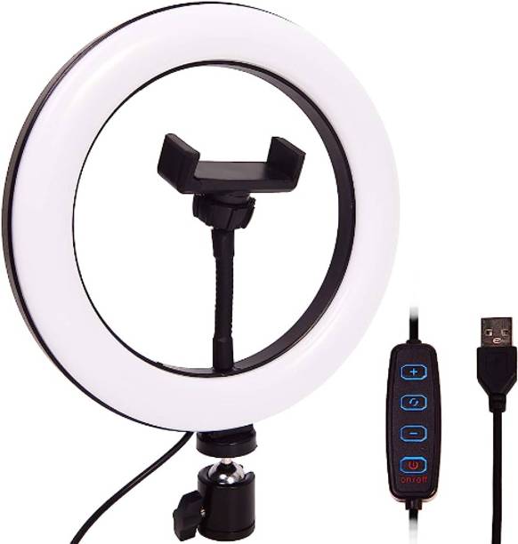 ROAR AS_883A_10'' RINGLIGGHT FOR VIDEO SHOOTING,PHOTOGRAPHY,STREAMING & REELS MAKING Ring Flash