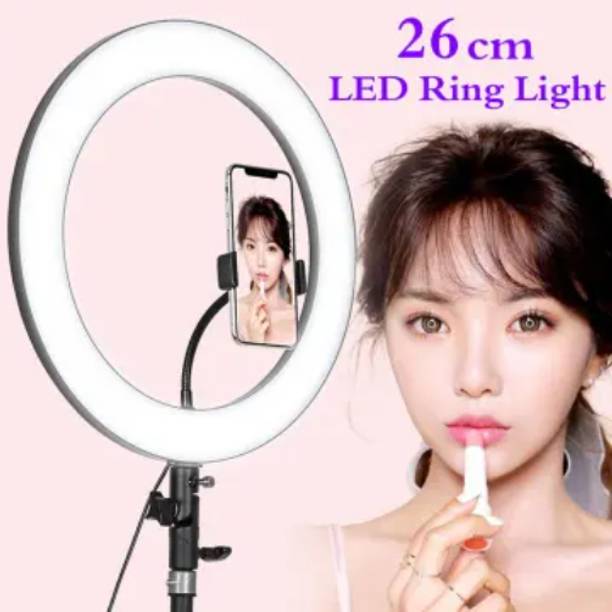 SYARA AS_880A_10'' RINGLIGGHT FOR VIDEO SHOOTING,PHOTOGRAPHY,STREAMING & REELS MAKING Ring Flash