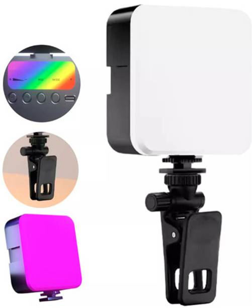 Worricow Portable Mini LED Selfie Light -Universal Dual Photography Lamp for Mobile Phone Flash