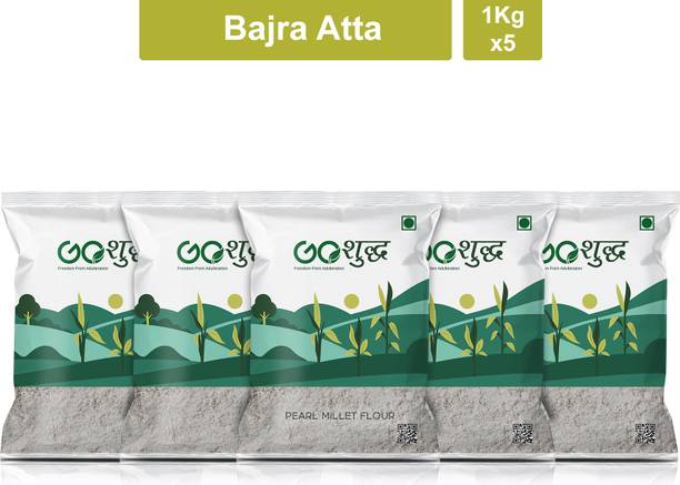 Goshudh Premium Quality Bajra Atta (Pearl Millet Flour)-1Kg