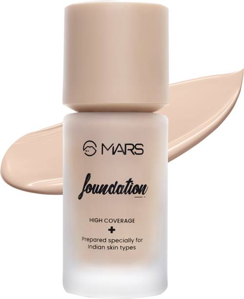 MARS High Coverage Liquid Foundation | Blemish Free & Blendable Makeup Foundation