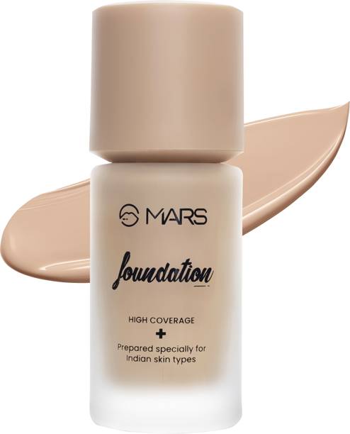 MARS High Coverage Liquid Foundation | Blemish Free & Blendable Makeup Foundation