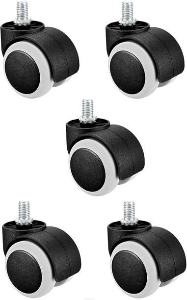 Shinjai White Screw Type Nylon Office Casters Wheel Appliance Furniture Caster