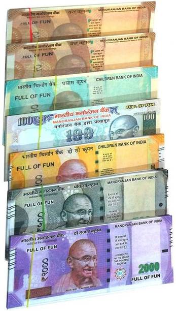 MSN 30004 Rupees fake note Printed Currency fake currency Gag Toy
