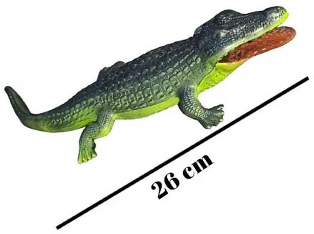 4GX Whistle Sound Rubber Crocodile Toy for Kids Crocodile Toy for April Fool's Day and Halloween Party fun toy Gag Toy