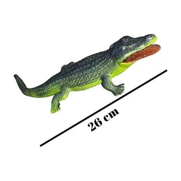 4GX Whistle Sound Rubber Crocodile Toy for Kids Crocodile Toy for April Fool's Day and Halloween Party fun toy Gag Toy