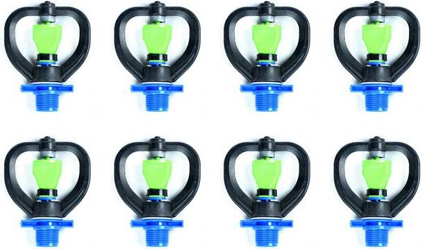 VAYAL IRRIGATIONS Butterfly Sprinkler 1/2" | Sprayer Agriculture/ Lawn 360 Degree | 15 Feet Radius 100 L Hose-end Sprayer