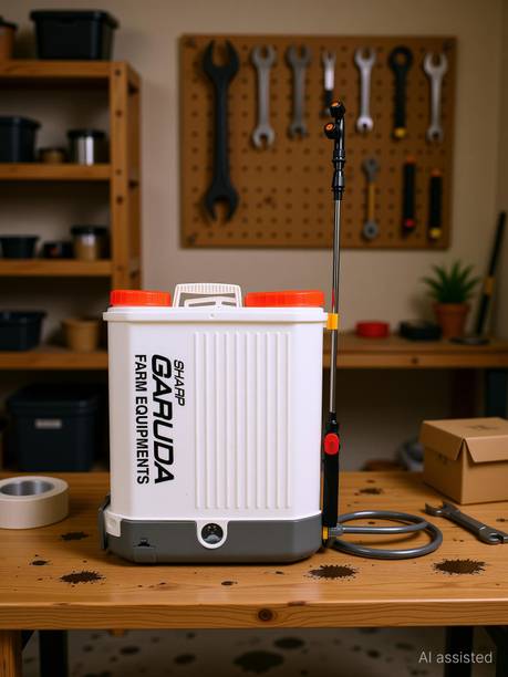 Sharp Garuda Agriculture Battery Sprayer Machine Pump|Home Garden Plants Pesticide 16 L Backpack Sprayer