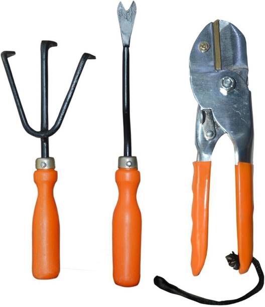 SHAHJI Garden tools SGT 35 set ,cultivator,weeder,rolcut Garden Tool Kit