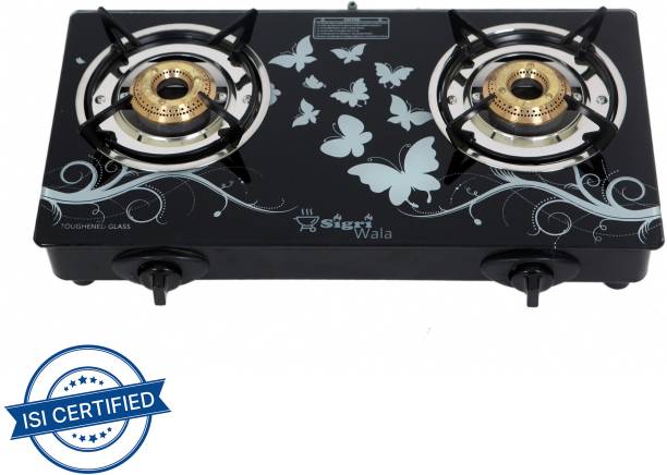 Sigri-wala Stainless Steel, Glass Automatic Gas Stove