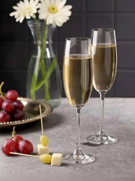 New Town (Pack of 2) Crystal Wine Glass Glass Set Wine Glass