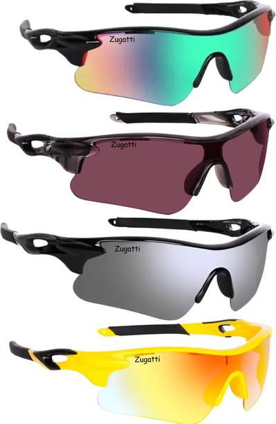 SportoLume Mirrored, Gradient, Night Vision, Polarized, Riding Glasses, Cycling, Swimming Cycling Goggles