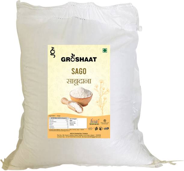 Groshaat Sabudana (Sago)- 2Kg Pack Sago