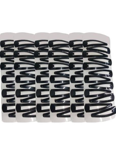 KIRTI KANCHAN Hair Pins Tik Tok Tic Tac Hair Pins Clips for Women and Girls - Black Tic Tac Clip