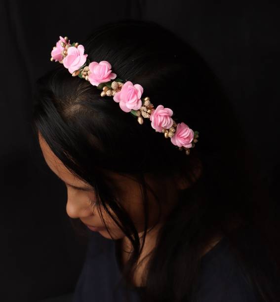 Alora Women Style Flower Crown Headband for Girls Women Hair Accessories Hair Band Hair Band