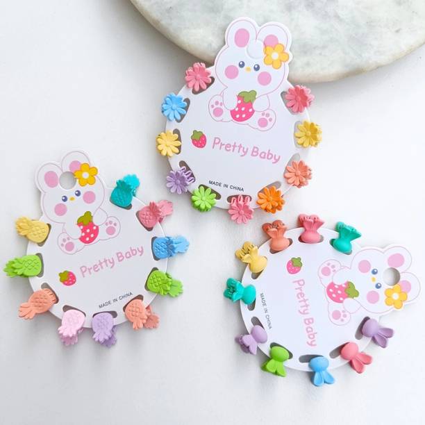 Findherfavorite 30 Piece Multicolor Mini Hair Claw Clips For Kids, Girls and Women Hair Clip