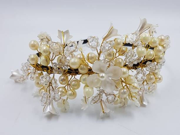 AMAN COLLECTION PartyWear Tiara For Girls and Womens Hair Accessory Set