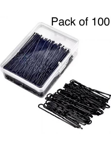 hisa U shape hair style juda pin pack of 100 Hair Pin