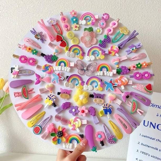 Suffix Retail 14 pcs Mix Designs Girlish Hair Clips Set Baby Hairpin for Kids Girls Toddler Hair Clip