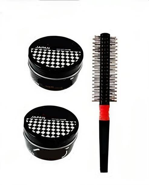 Winble Professional hair styleing wax with hair styleing roller brush Hair Gel