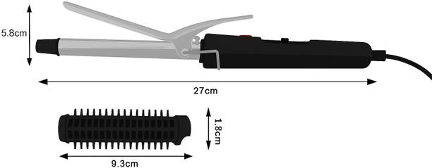 4uonly BRE-Curling iron Manual Rotating Ceramic MGH11 Hair Curler