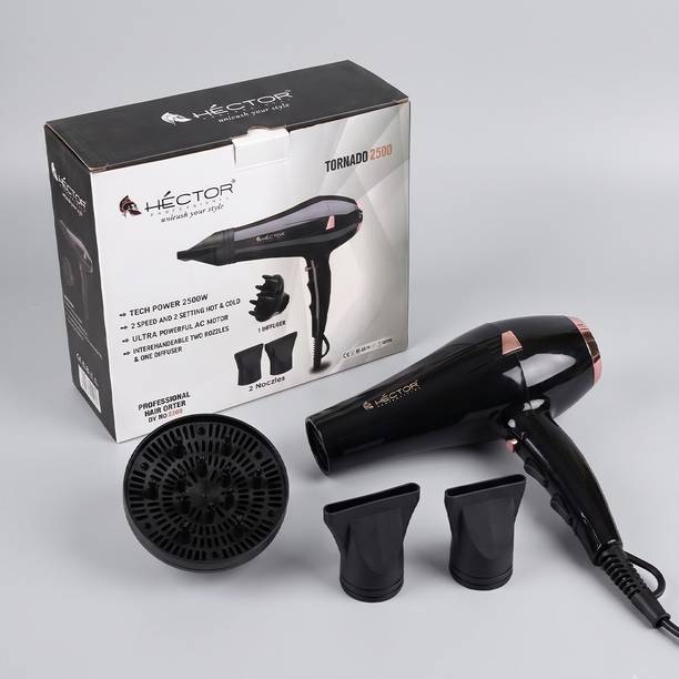 Hector proffesional HT-2500 Tornado Hair Dryer (2500w) Hair Dryer