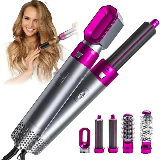 BazaarNest 5-in-1 Hot Air Styler Hair Dryer Comb Multifunctional Styling Tool HD20 Hair Dryer