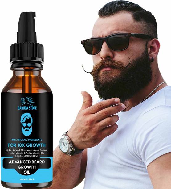 Garuda Store Oil - Beard Growth and Refreshes Skin Dermatologically Tested Hair Oil