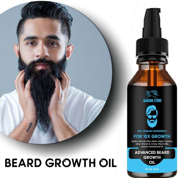 Garuda Store Argan Oil Beard Oil - Softens and Conditions Beard Nourishes and Softens Beard Hair Oil