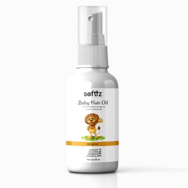 softiz Baby hair oil enriched with avocados oil and pro-vitamin B5 || Hair Oil
