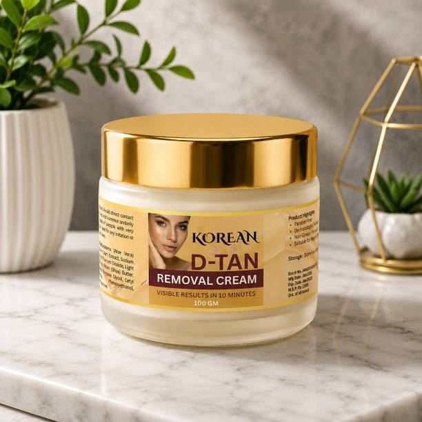VITRACOS Korean D-Tan Skin Brightening Cream for All Skin Types
