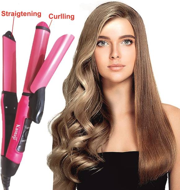Kemei KN-413 BEAUTY 2 IN 1 HAIR BEAUTY SET KM-329 Straightener Hair Straightener