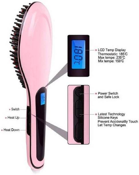 IMUUTABLE Fast Hair brush Straightener For Women's FTR23 Hair Straightener