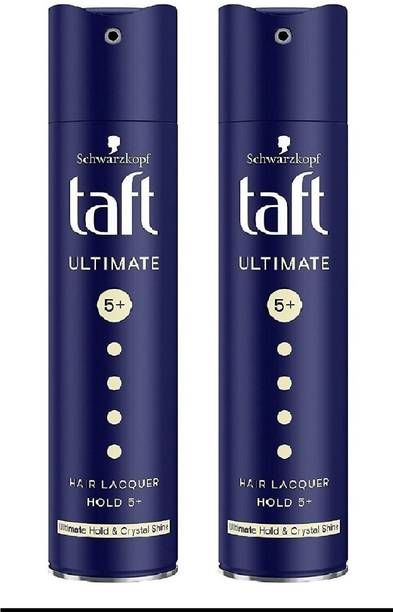 TAFT ULTIMATE HAIR LACQUER Hair Spray (250 ml) pack+_2 Hair Gel