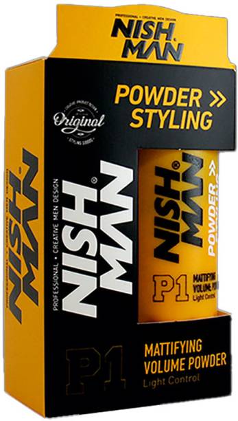 Nishman Hair Volumizing Wax | 24hrs Strong Hold for Men | Matte finish Hair Wax