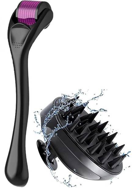 FREMAL Derma Roller 540 Titanium and Hair Scalp for Hair Regrowth and Scalp