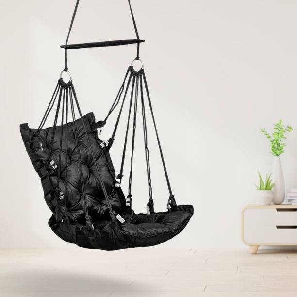 Swingzy Soft Polyester Hanging Swing for Adults/Hammock Swing/Swing For Balcony/Swing Cotton Hammock