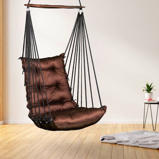 Swingzy Soft Polyester Hanging Swing for Adults/Hammock Swing/Swing For Balcony/Swing Polyester Hammock