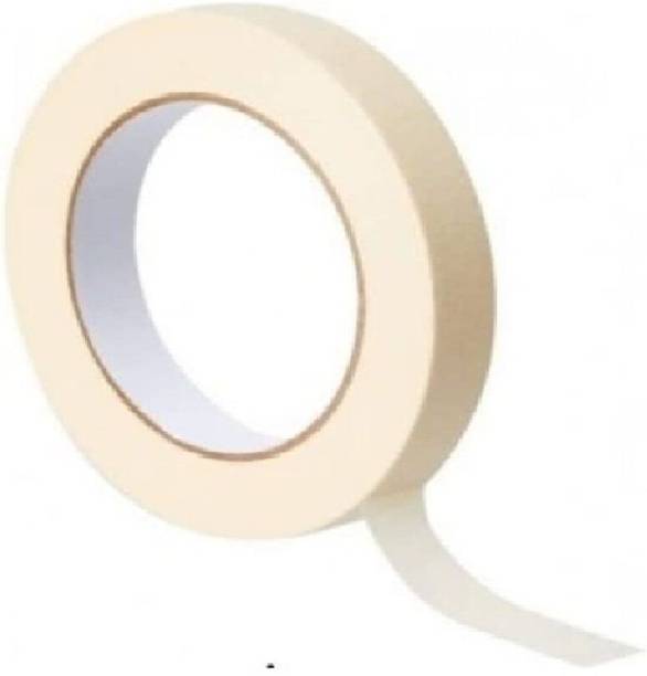 Shivatri's Self adhesive Masking Tape Roll Half Inch (12 mm) 20 Meter Lenth Handheld (Manual)