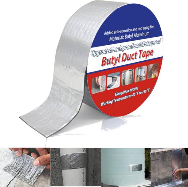 Exzer Super Waterproof Tape for Leakage Repair Pipe Duct Adhesive Sealant Flex tape 5 m Butyl Tape