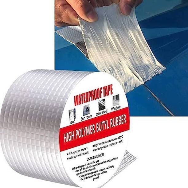 NIPTRON Leakage Repair Waterproof Tape for Pipe Leakage Roof Water Leakage Solution 5 m Butyl Tape