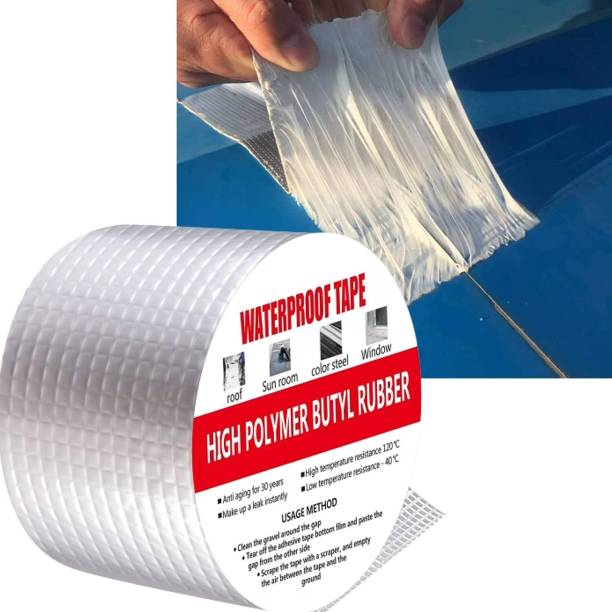 YTANYZ Super Leakage Repair Waterproof Tape Permanent Waterseal Aluminium Rubber Tape Manual for Pipe Leakage Roof Leakage Aluminium Foil Tape for Water Leakage Solution (Manual)