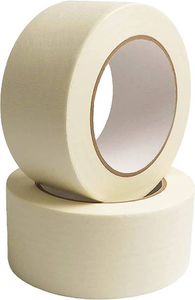 Shivatri's Self adhesive Masking Tape Roll 2 Inch (48 mm) 20 Meter Lenth Handheld (Manual)